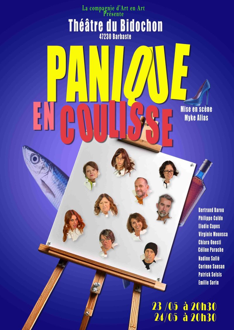 Théâtre Panique en coulisse