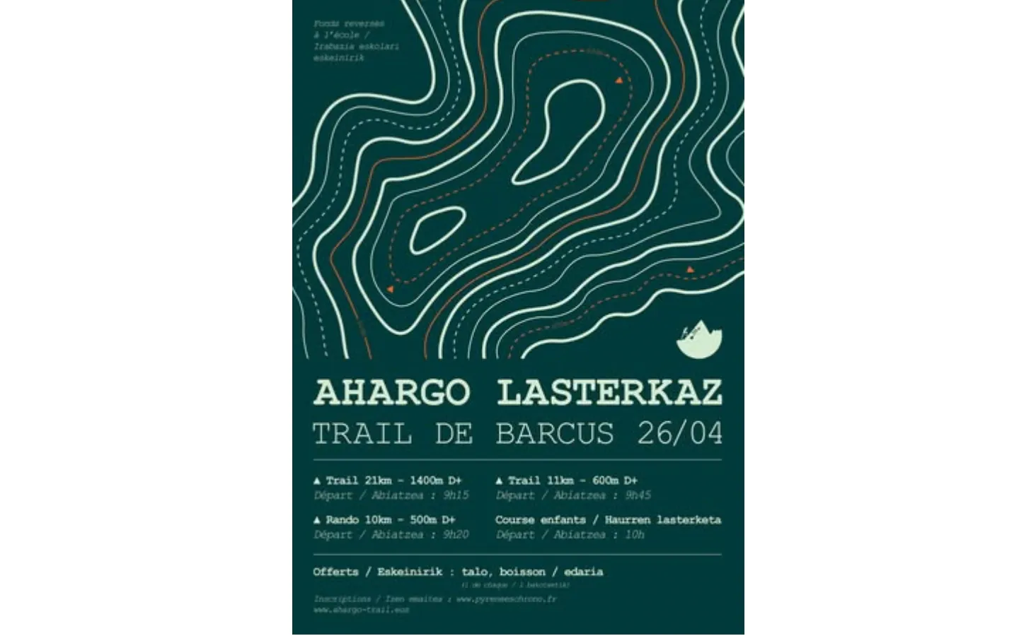 Trail Ahargo lasterkaz