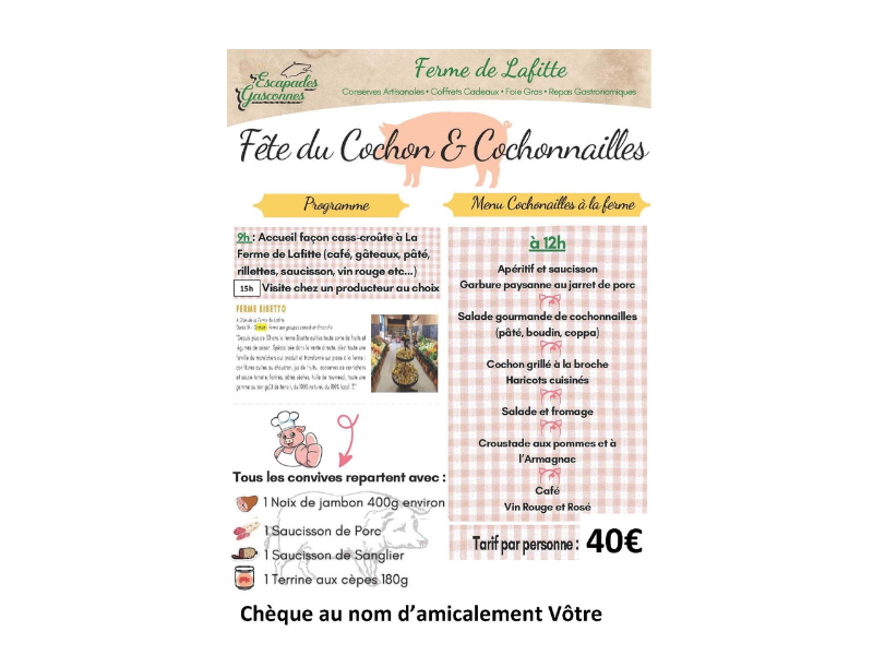 Fête du cochon & cochonailles