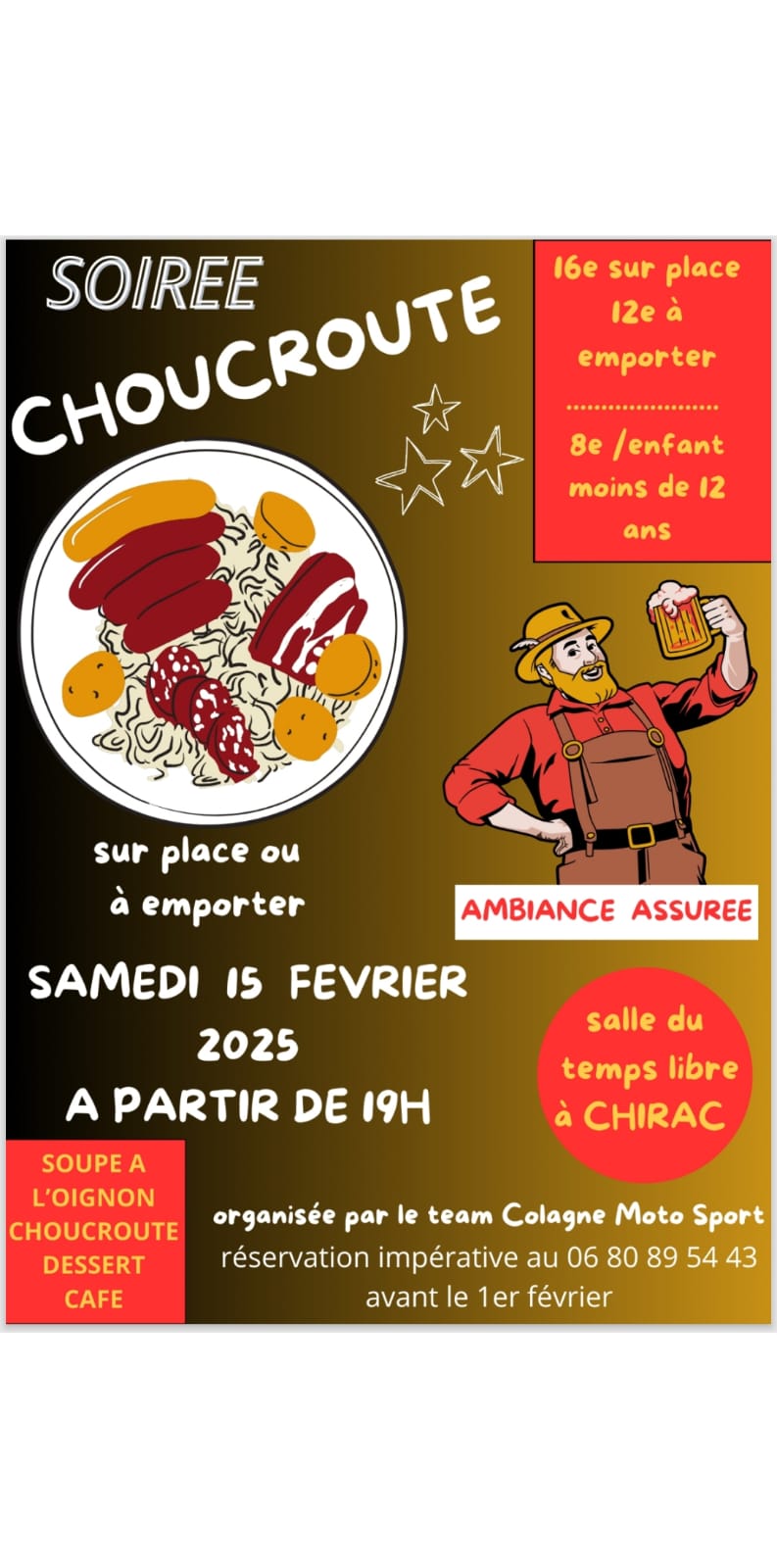 SOIRÉE CHOUCROUTE