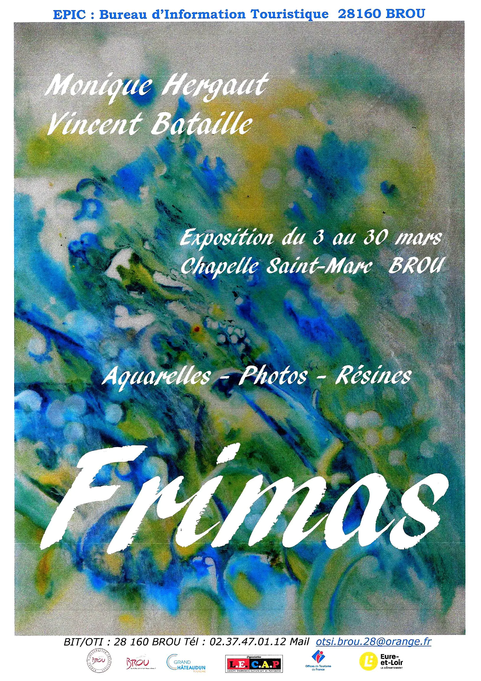 Exposition Frimas (aquarelles