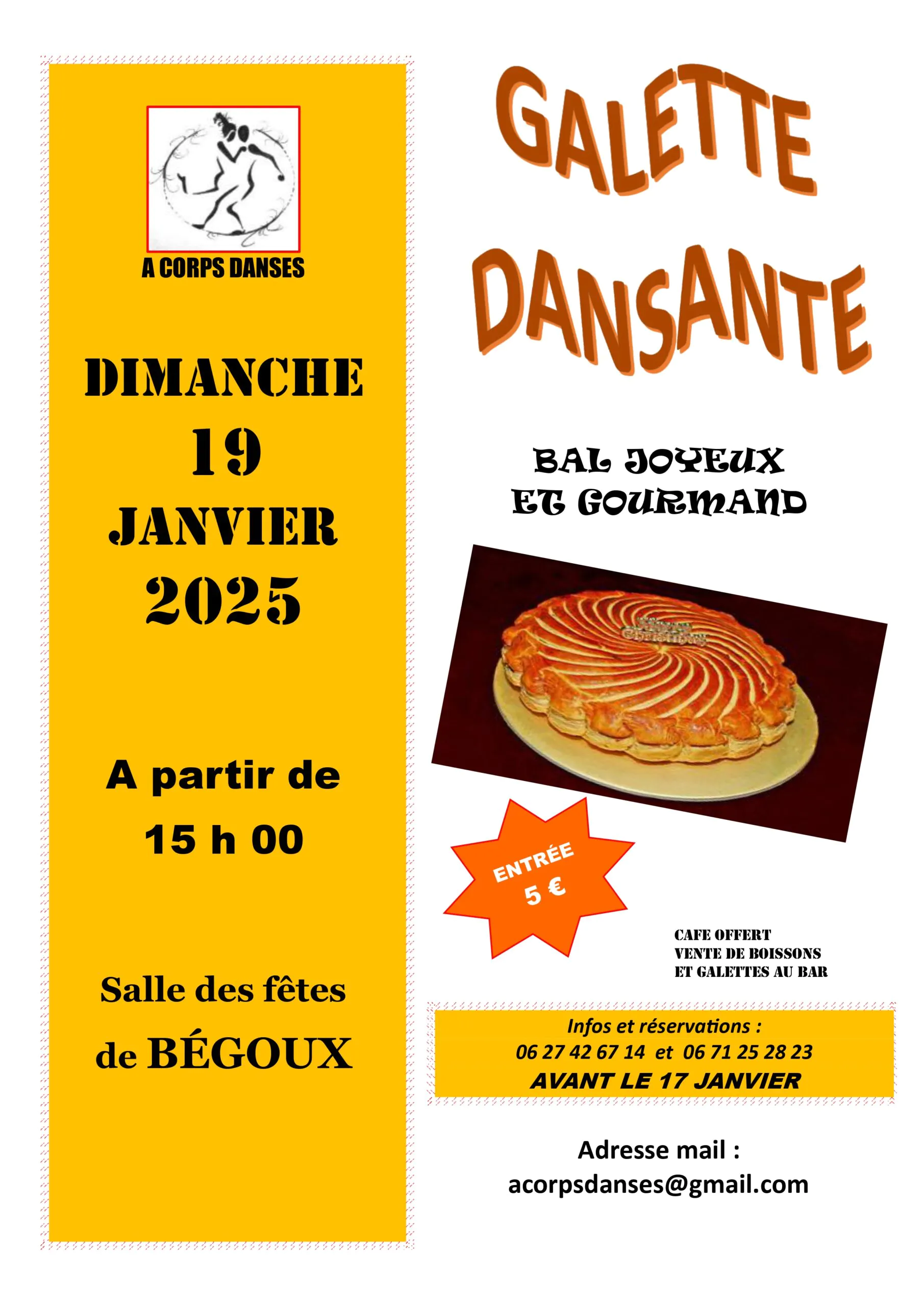 Galette dansante