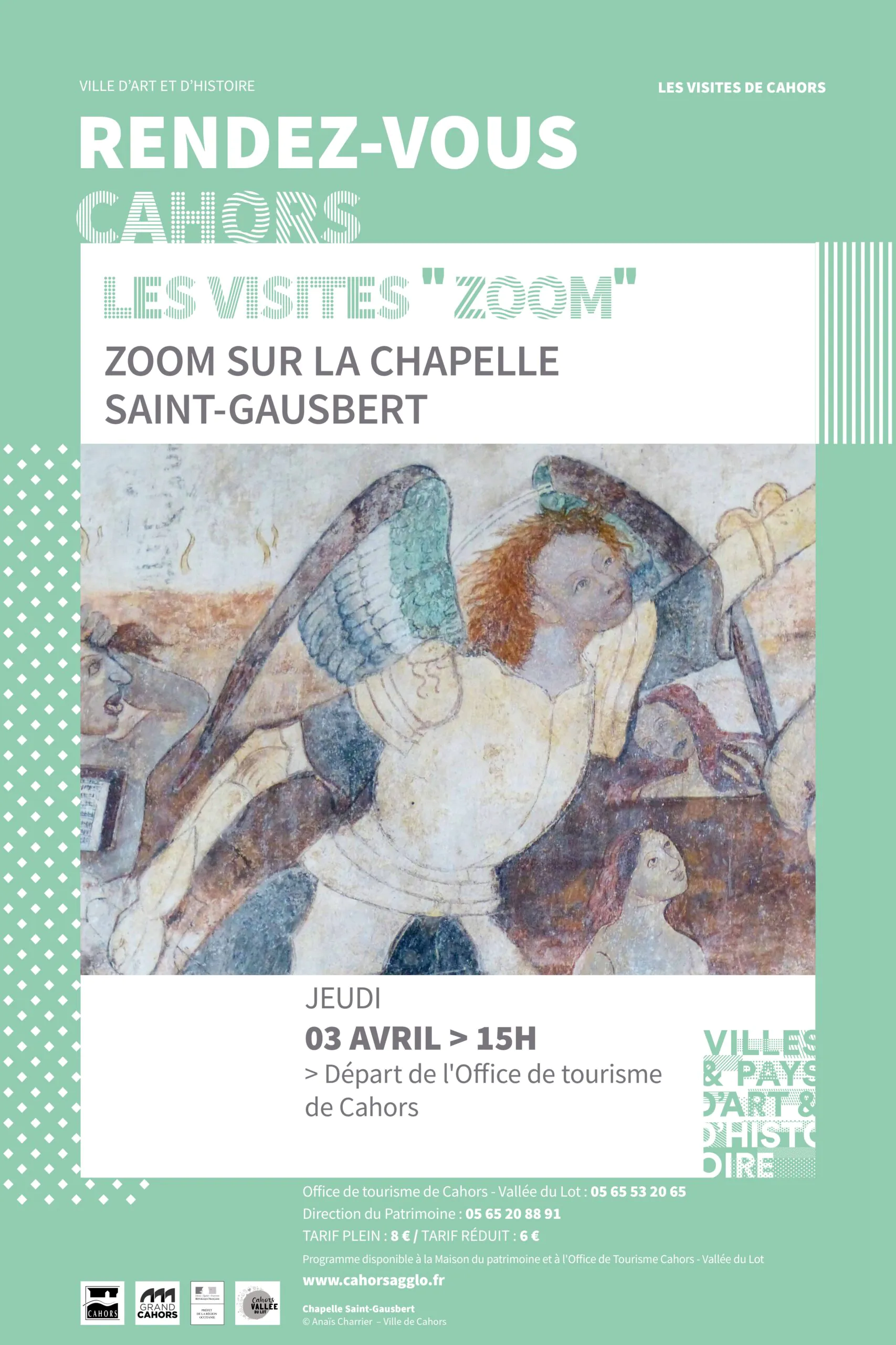 Visite guidée "Zoom" La chapelle Saint-Gausbert