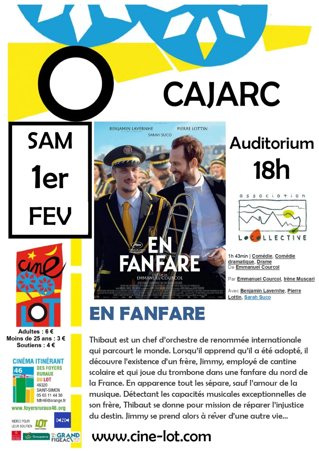 Ciné-Lot à Cajarc