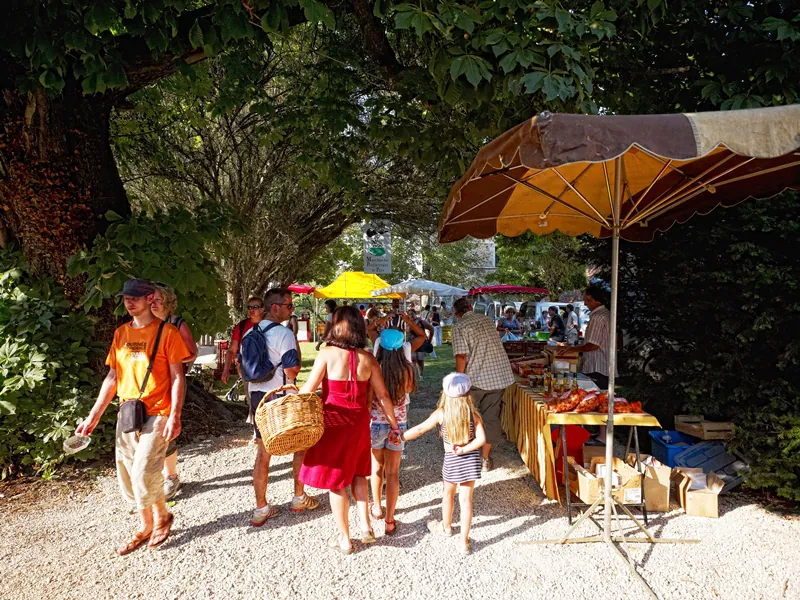 Marché de producteurs de pays "Bienvenue à la ferme" de Carennac