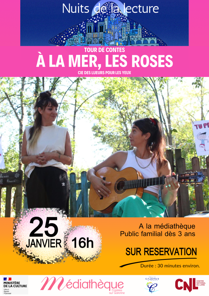 TOUR DE CONTES A LA MER LES ROSES