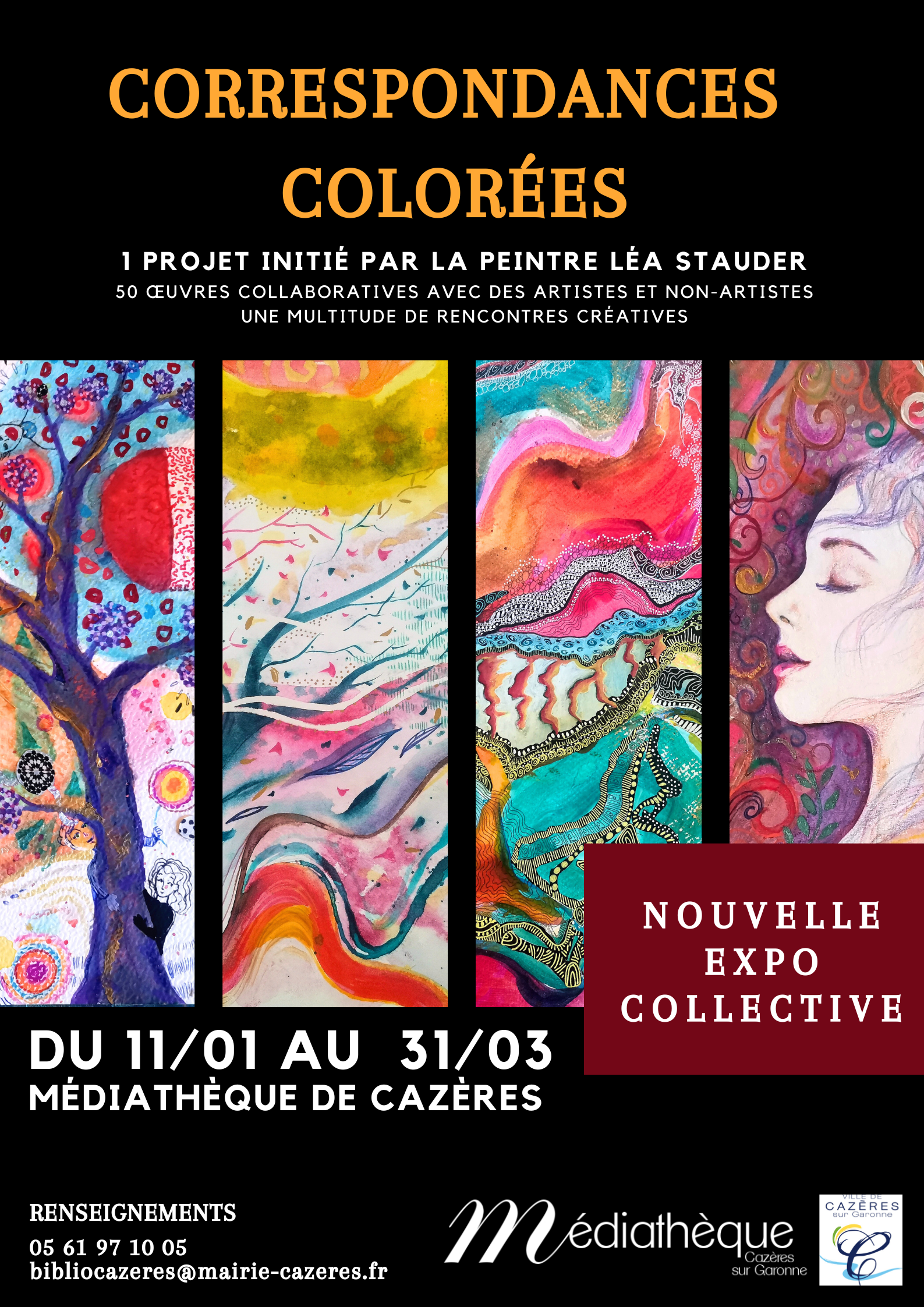 EXPOSITION CORRESPONDANCES COLORÉES