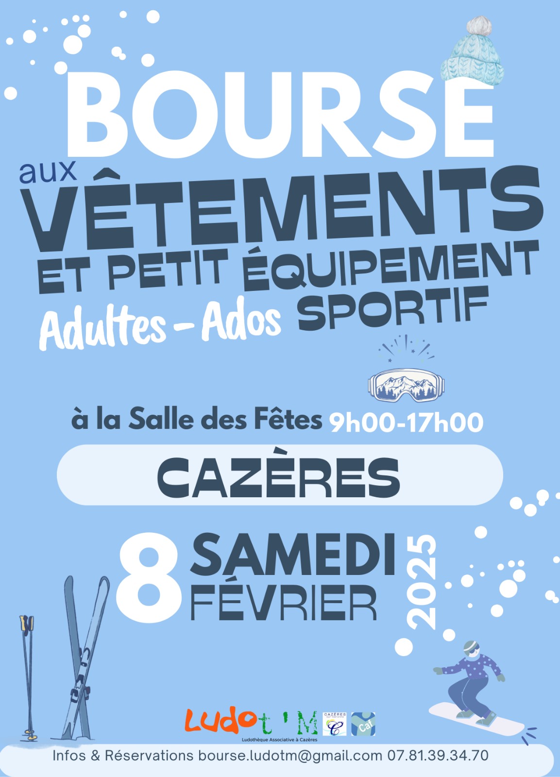 BOURSE AUX VÊTEMENTS ADULTES