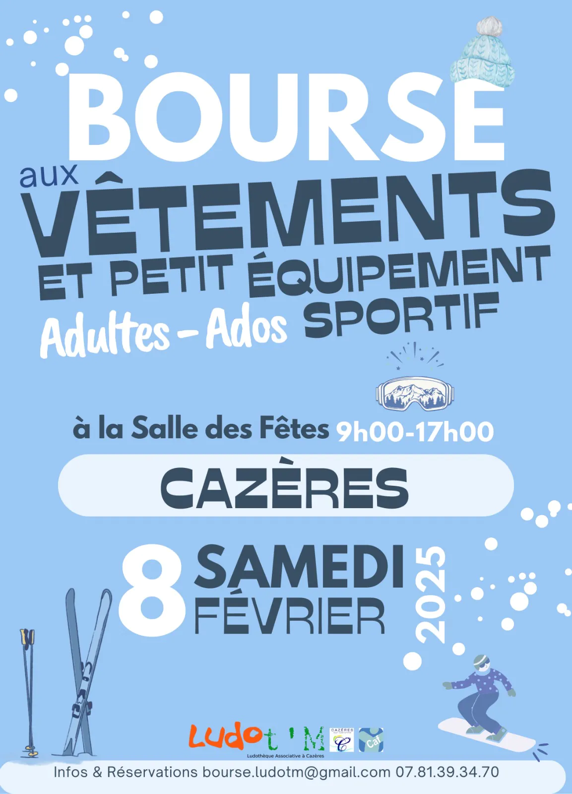 BOURSE AUX VÊTEMENTS ADULTES