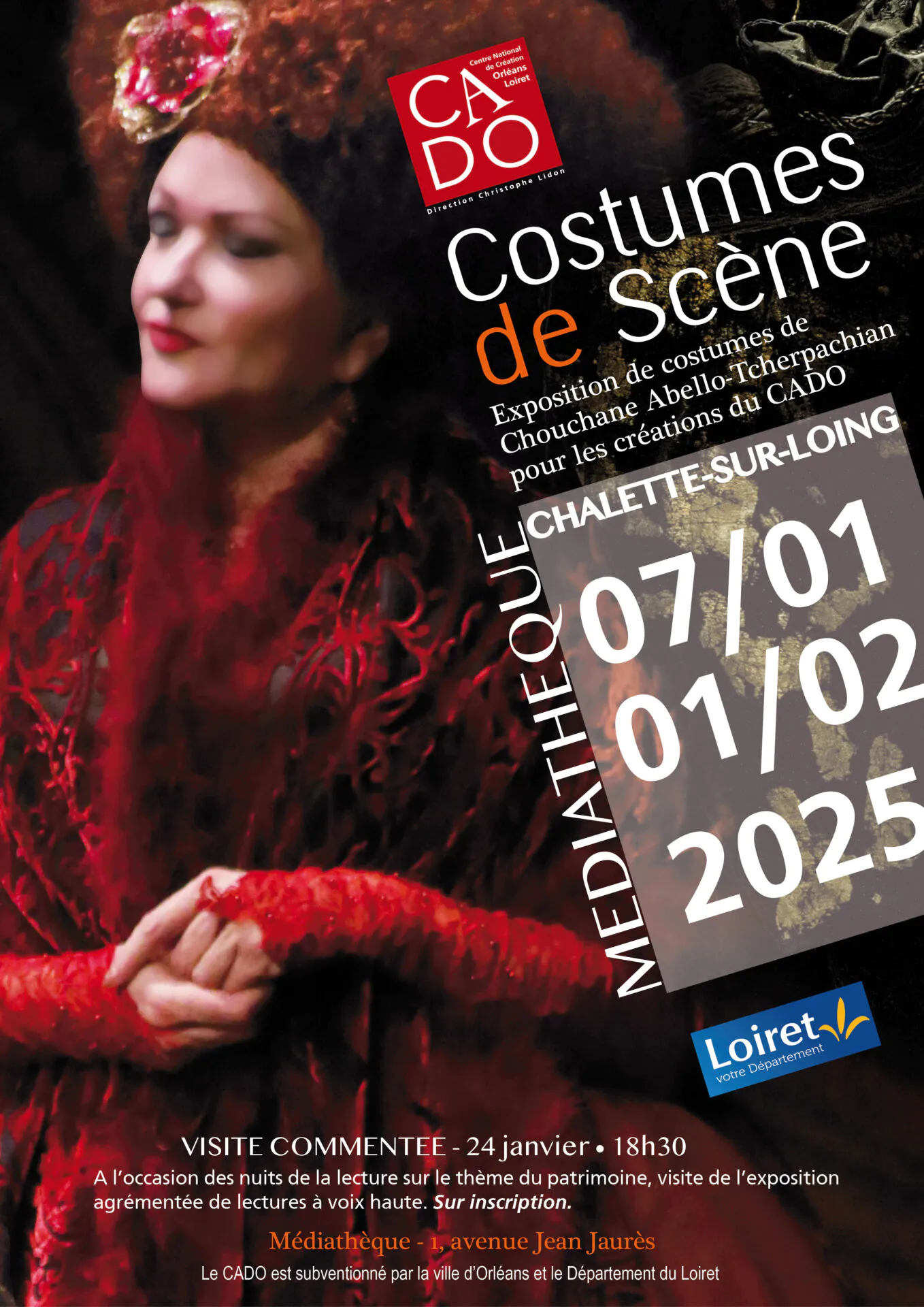 Exposition de costumes de scène du CADO