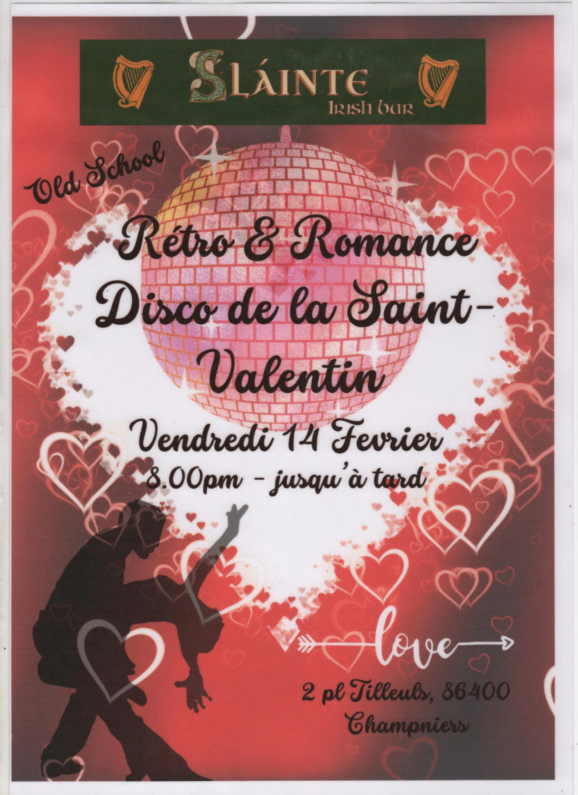 Rétro & Romance Disco de la Saint-Valentin