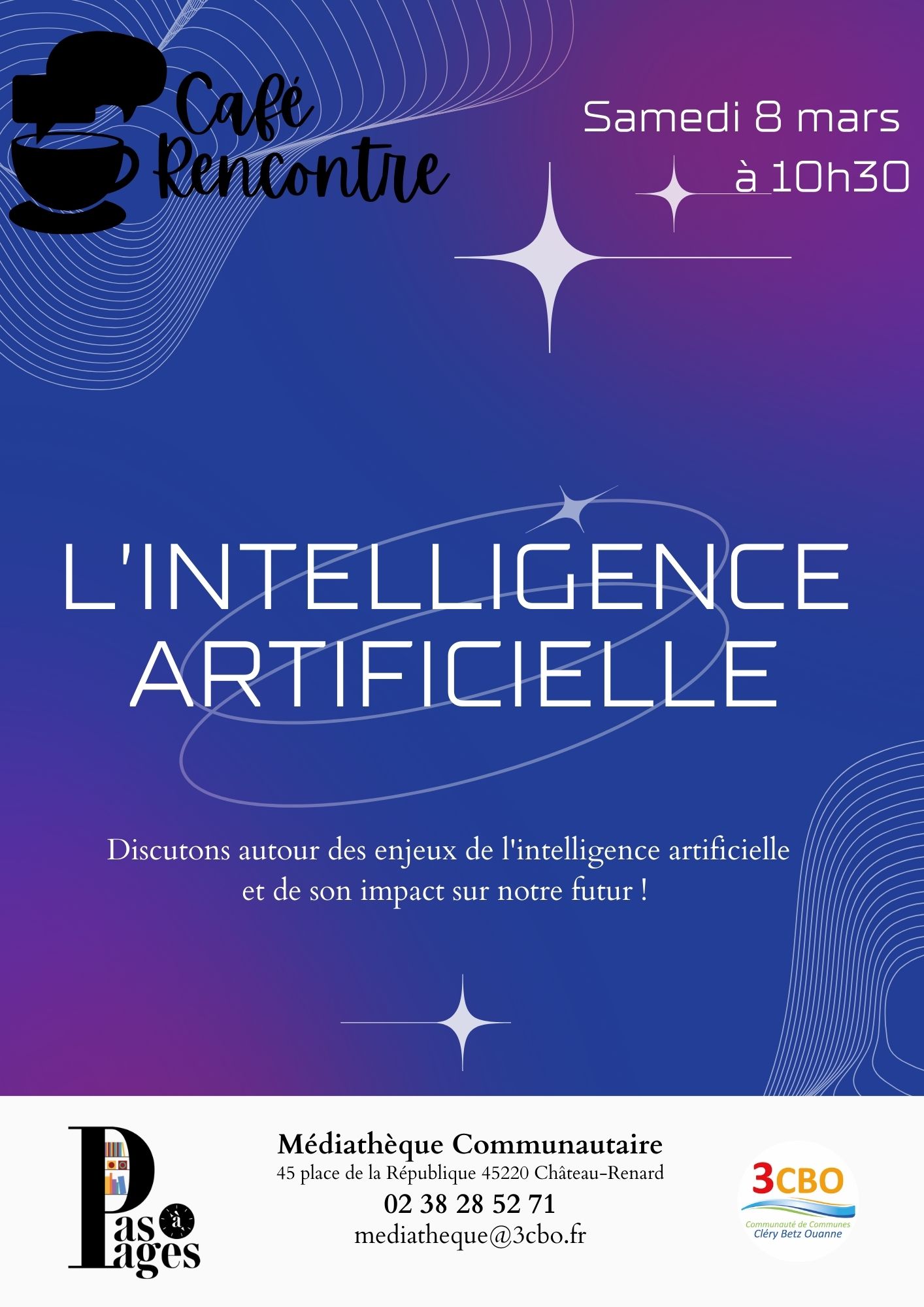 Café Rencontre "L'Intelligence Artificielle"