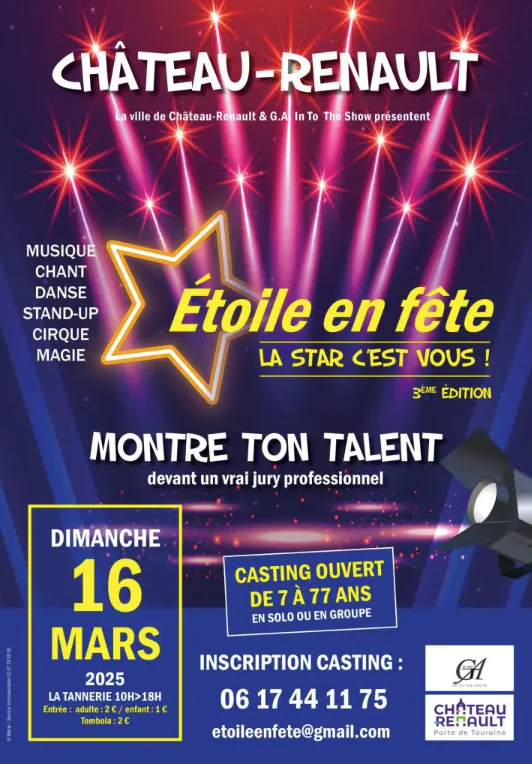 Tremplin étoile en fête la star c'est vous !