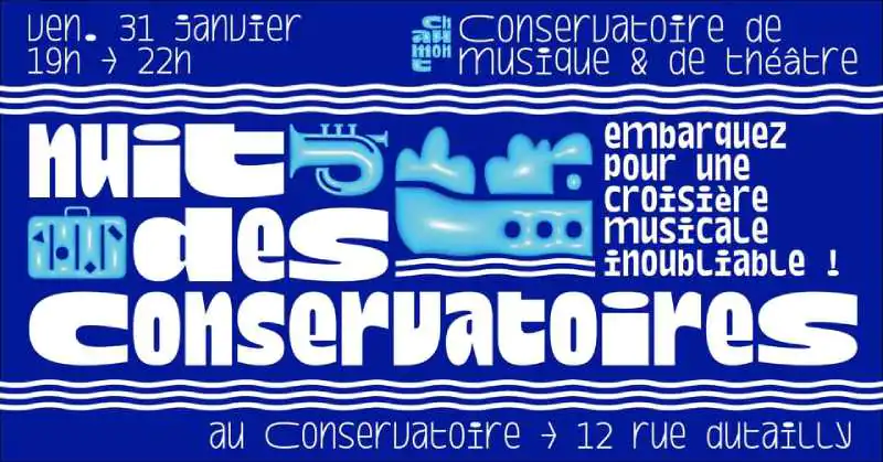 NUIT DES CONSERVATOIRES