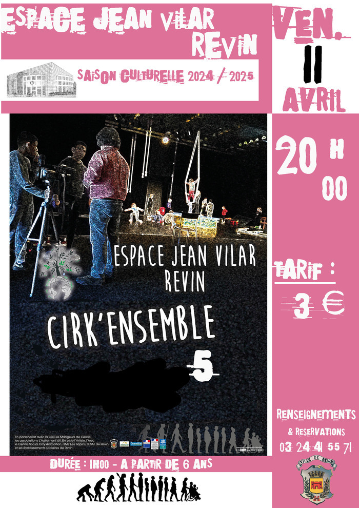 Cirk’ensemble 5 espace jean vilar revin Revin