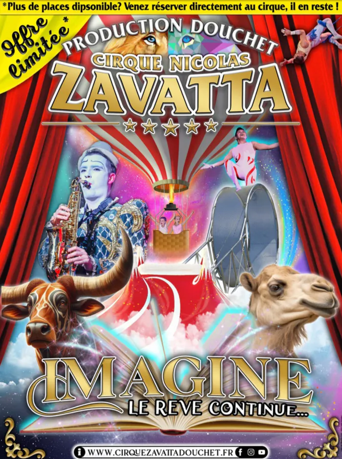 cirque zavatta Trappes île de loisirs Trappes