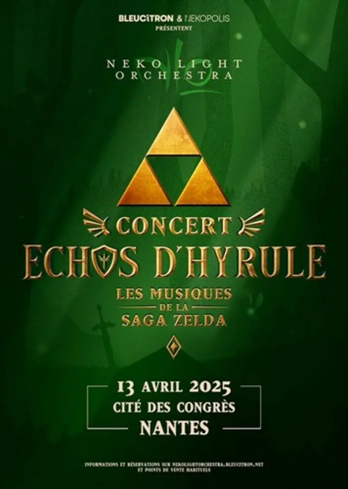 Neko Light Orchestra : Echos d'Hyrule Cité des Congrès