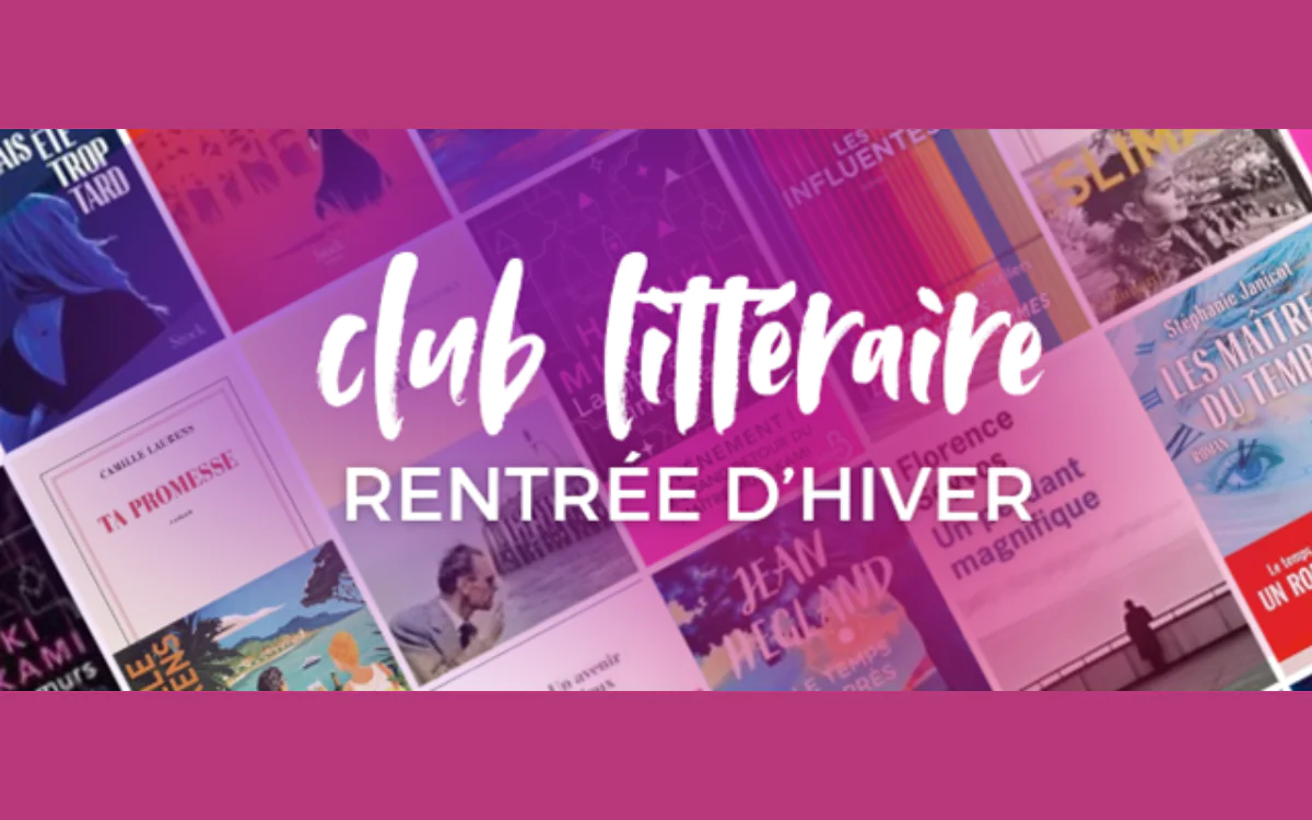 Club littéraire : rentrée d'hiver Médiathèque Françoise Sagan Paris