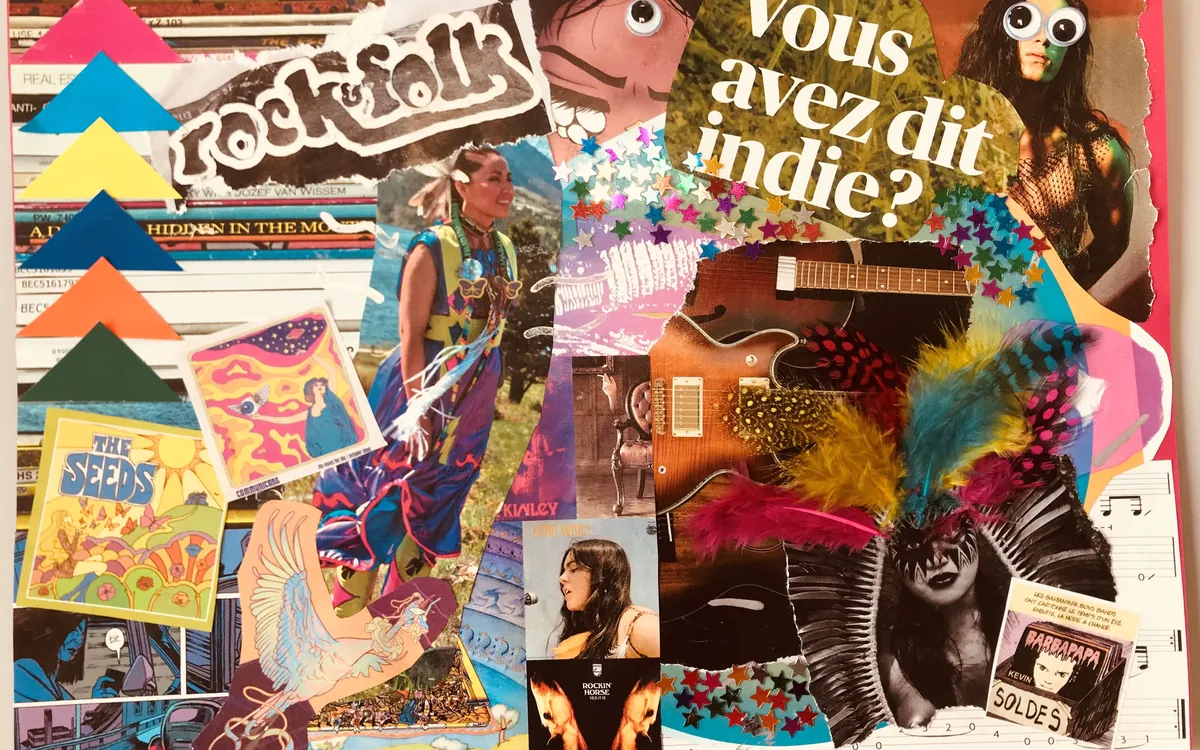 collages punk Bibliothèque Claire Bretécher Paris