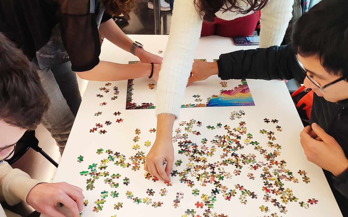 Concours de puzzle 1000 pièces à la médiathèque de la Canopée Médiathèque de la Canopée Paris