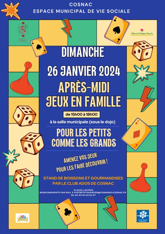 Après-midi jeux en famille