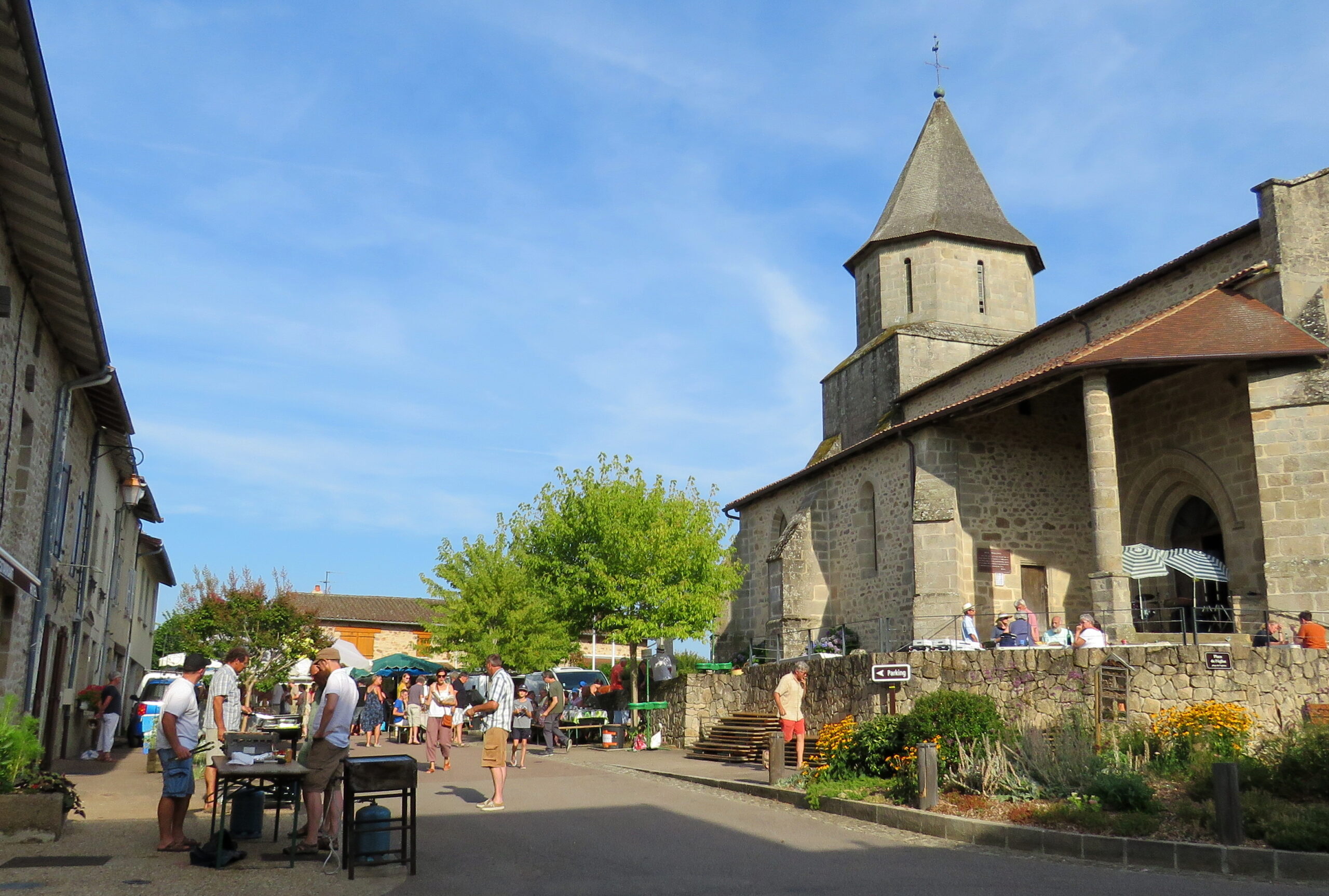 Marché fermier semi-nocturne à Cussac