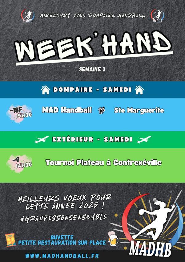 MAD HANBALL WEEKEND HAND