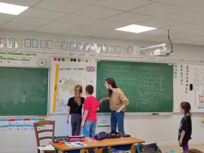 Intervention dans les écoles Ecole George Sand Varennes-sur-Allier