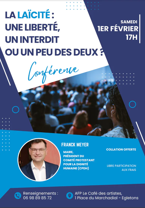 Conférence La laïcité une liberté