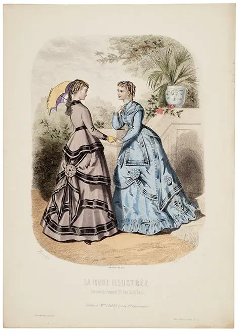 CONFÉRENCE HABITS D'ENCRES ET DE PAPIER L'ART DE LA GRAVURE DE MODE AU XIXE SIÈCLE