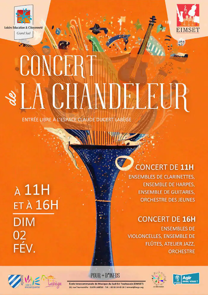 Concert de la chandeleur Espace Claude Ducert Labège