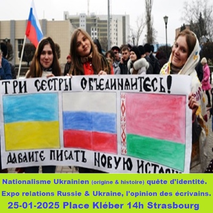 Expo : Nationalisme ukrainien (origines & histoire) quête d’identité. Place Kléber Strasbourg