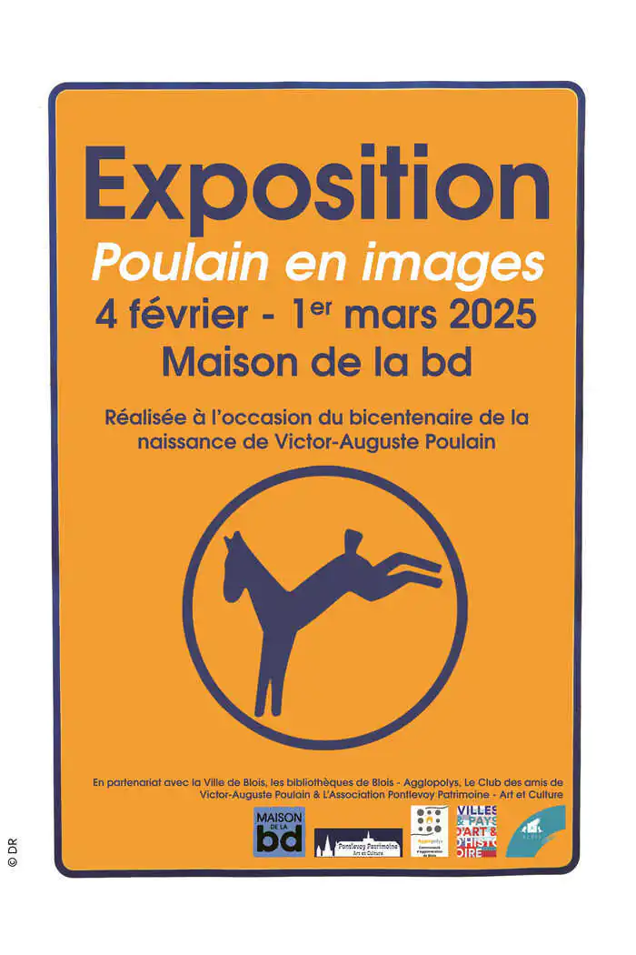 Exposition "Poulain en images" Maison de la bd Blois