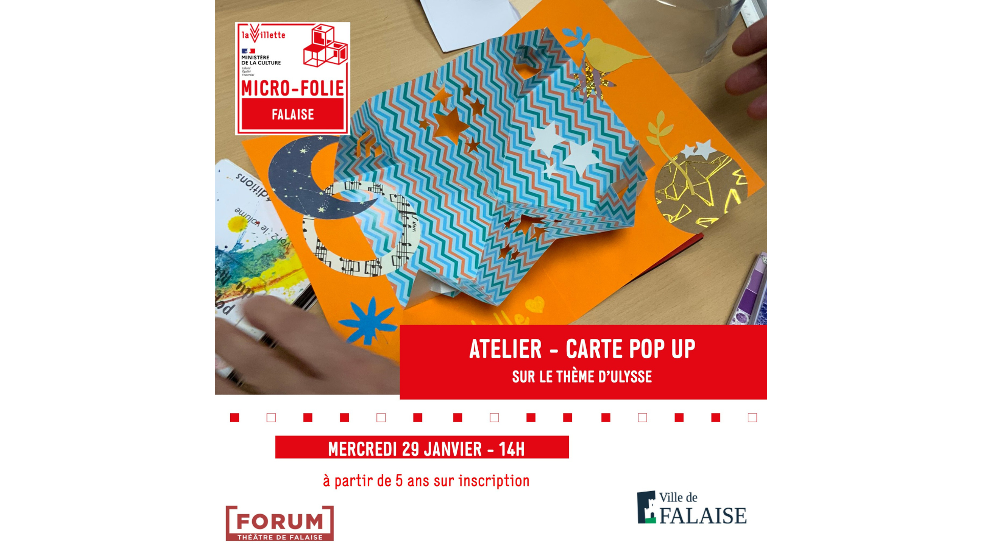 Atelier Cartes Pop Up