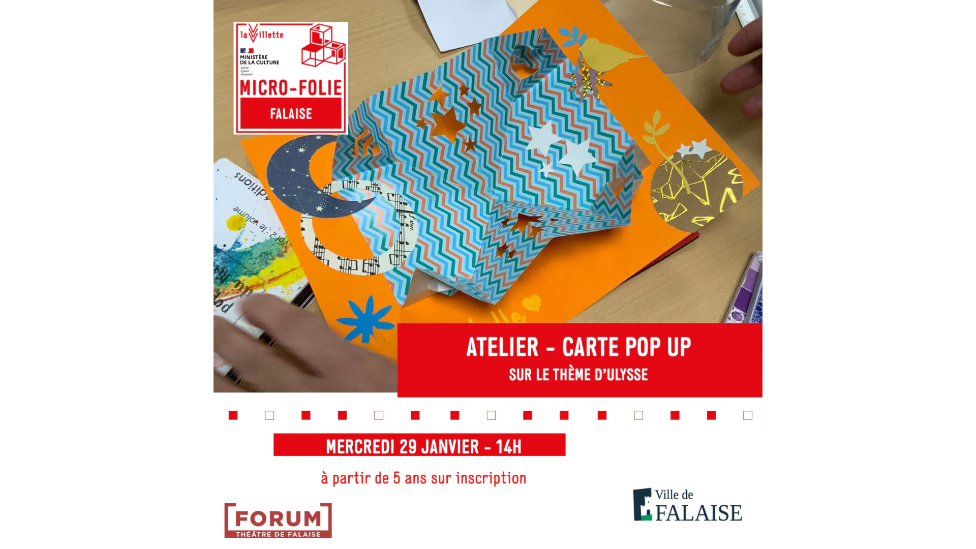 Atelier Cartes Pop Up