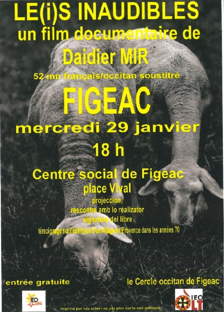 Centre Social de Figeac projection rencontre