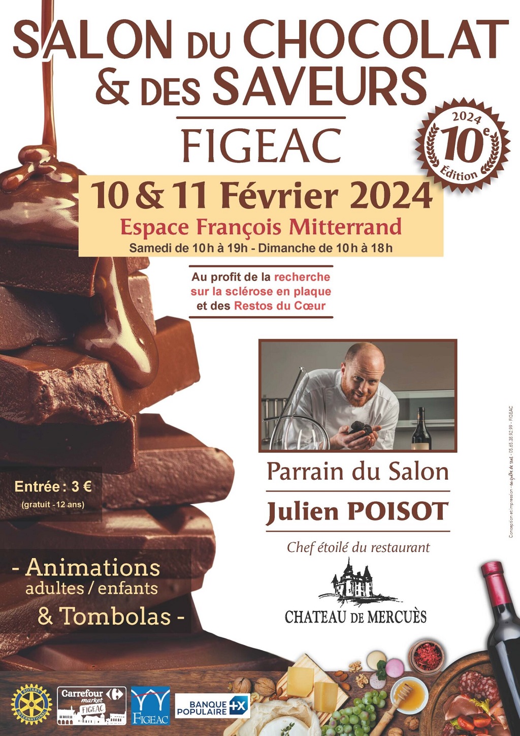 Salon du chocolat et des saveurs à Figeac