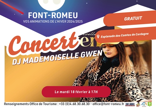 CONCERT MADEMOISELLE GWEN