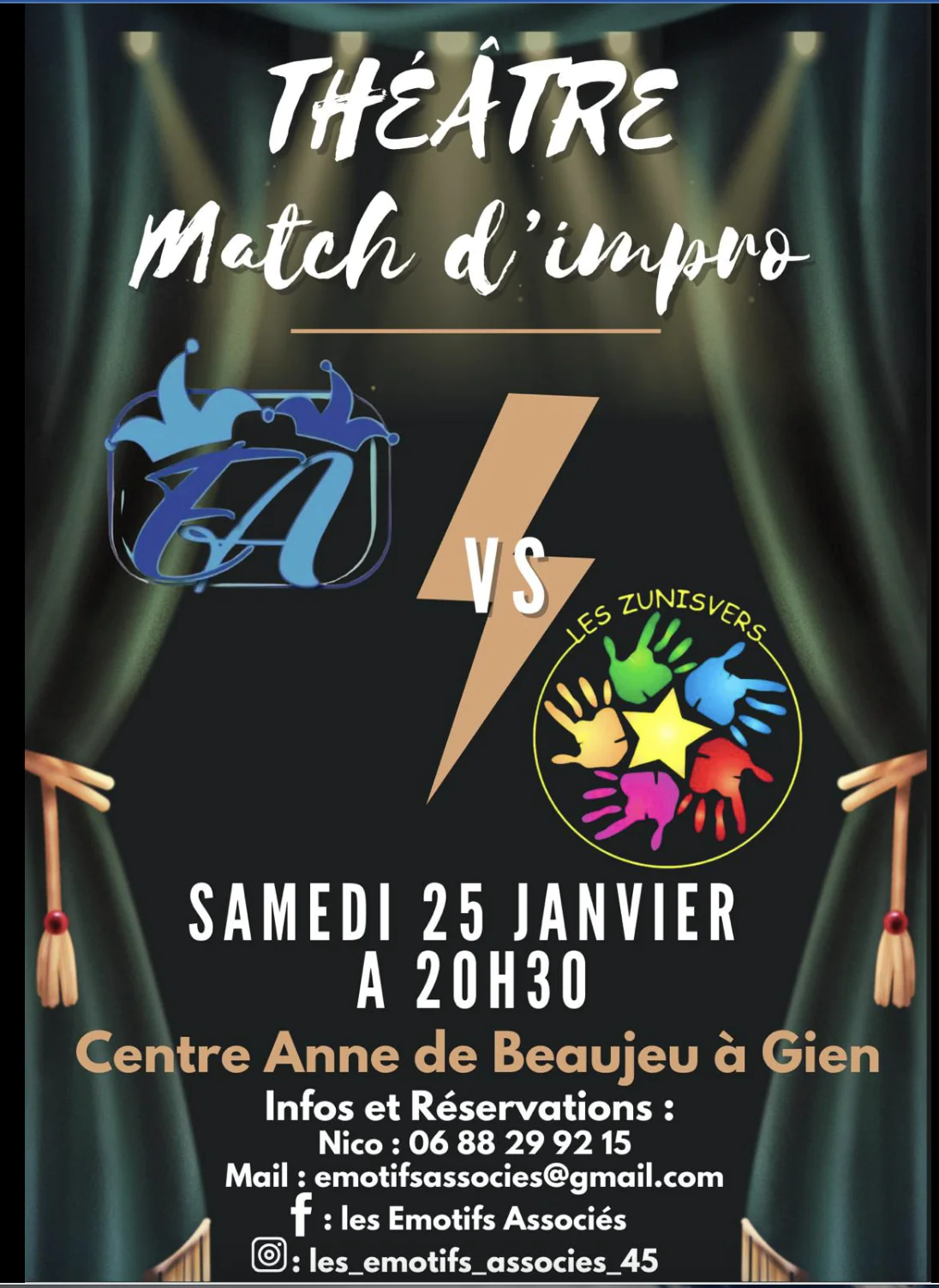 Théâtre Match d'impro