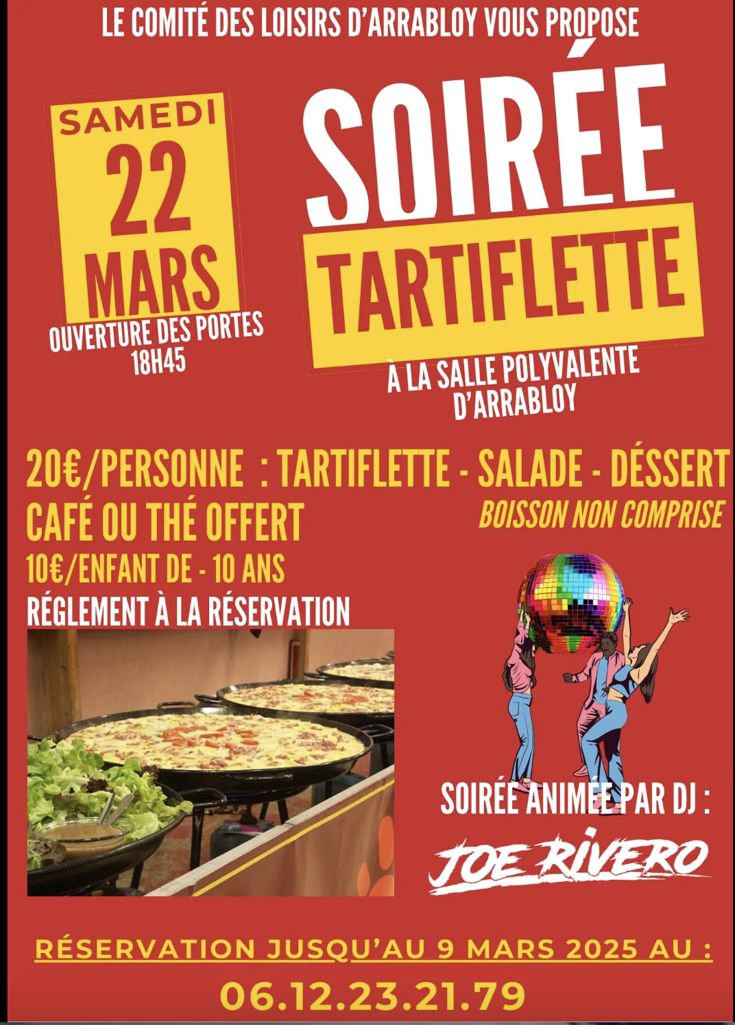 Soirée Tartiflette