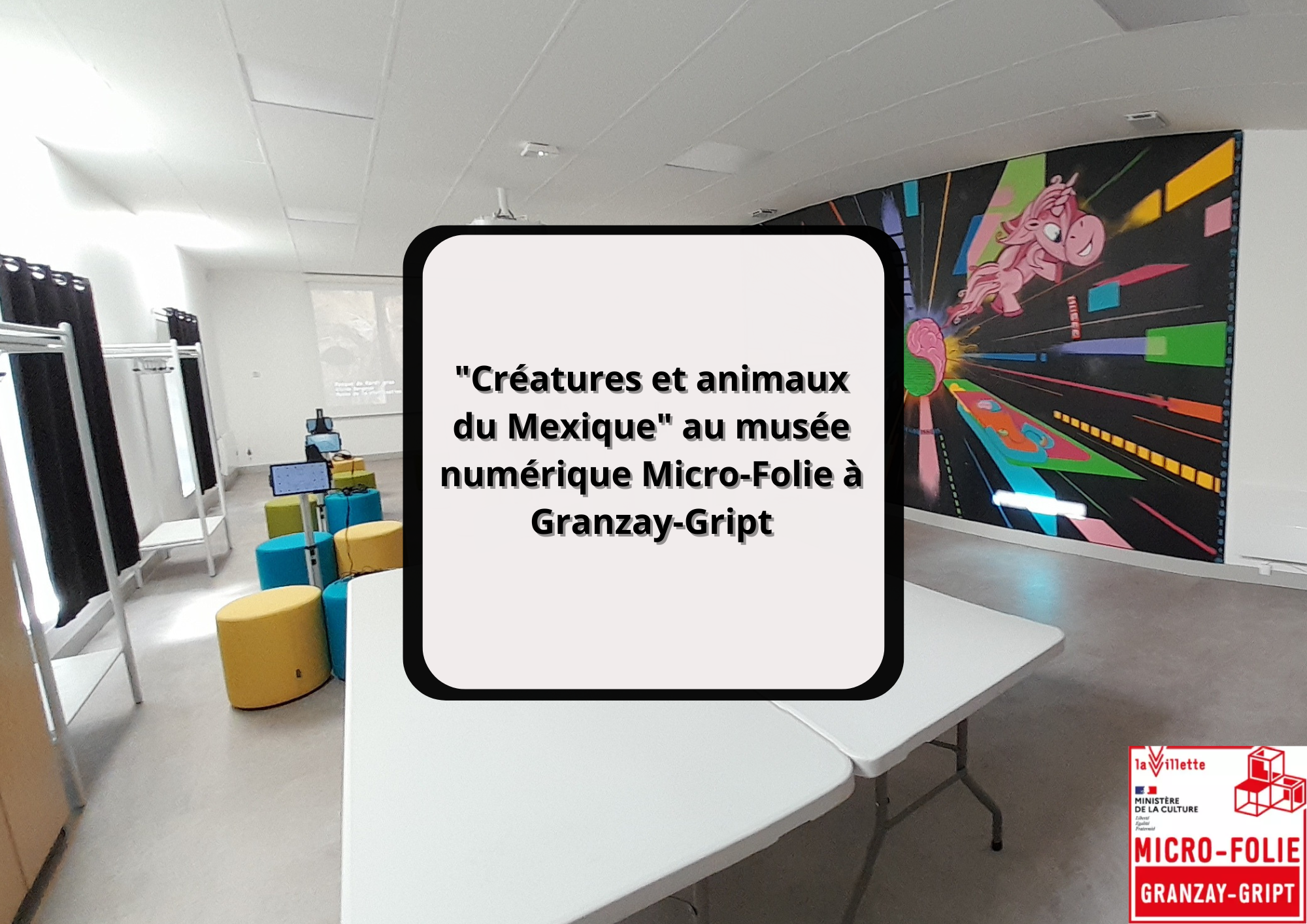 "Créatures et animaux du Mexique" au musée numérique Micro-Folie à Granzay-Gript