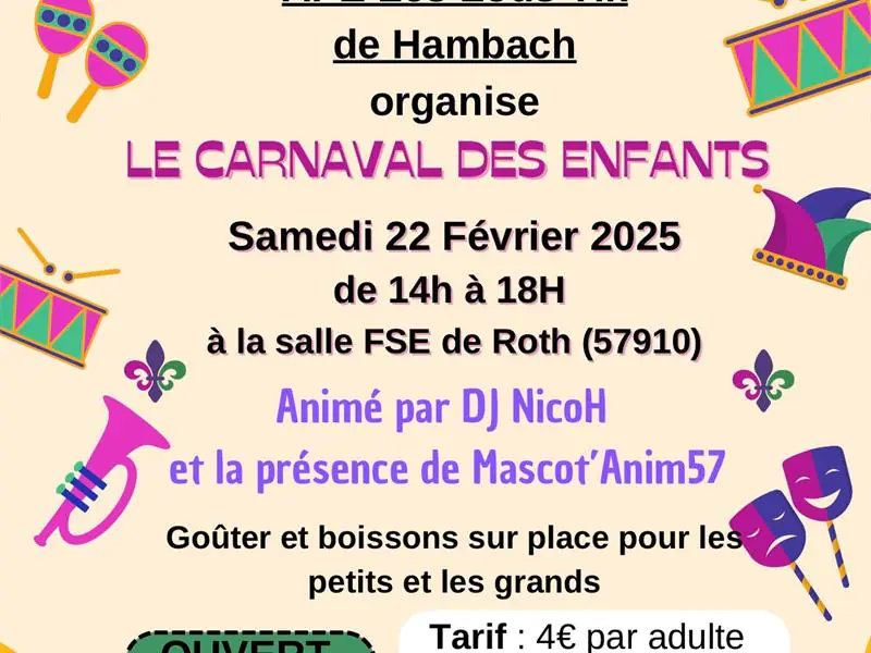 CARNAVAL BAL DES ENFANTS