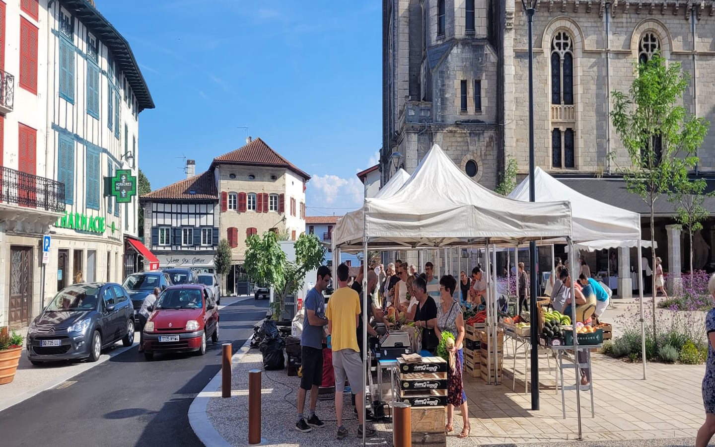 Marché aux produits fermiers