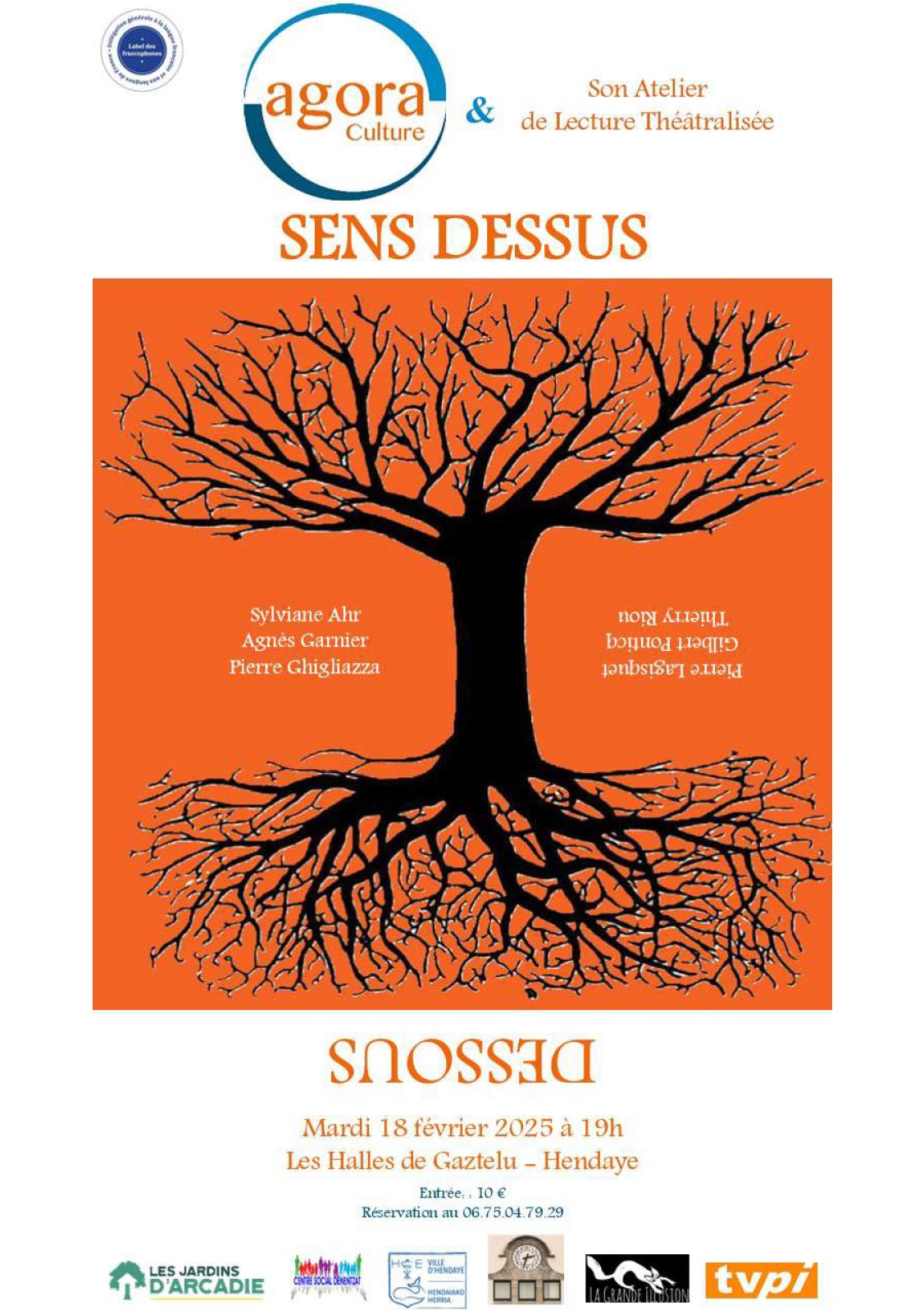 Lecture théâtralisée "Sens dessus dessous"