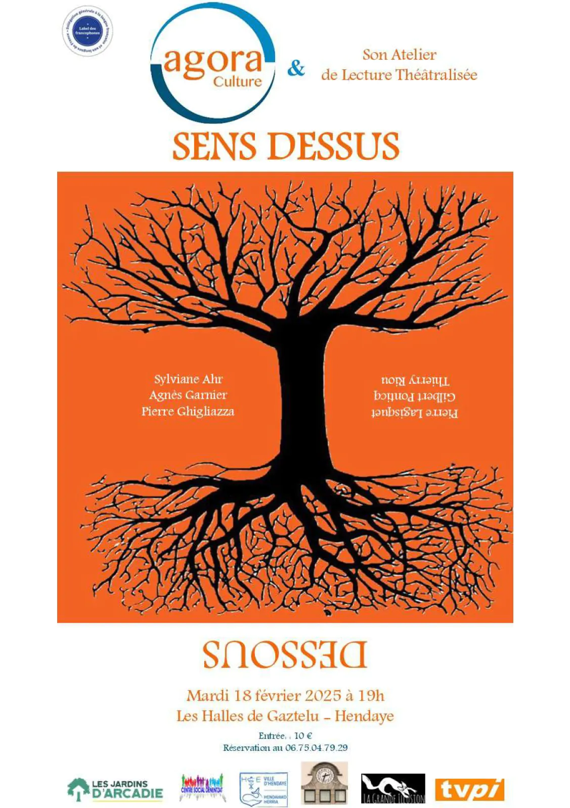 Lecture théâtralisée "Sens dessus dessous"