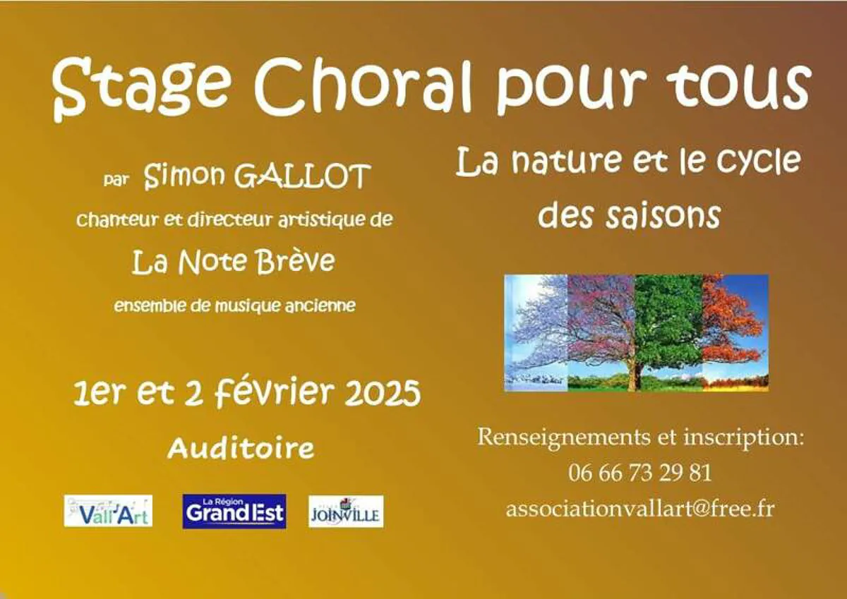 STAGE CHORAL LA NATURE ET LE CYCLE DES SAISONS