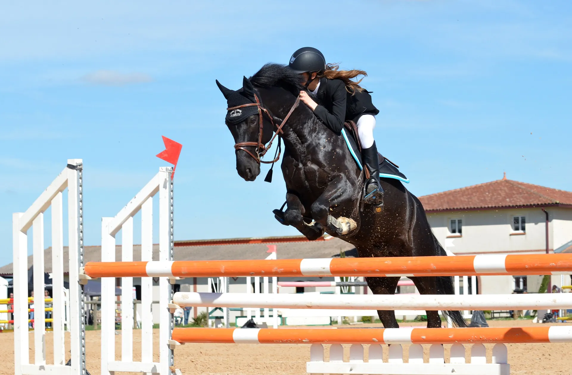 Concours de saut d'obstacle du centre équestre de Cléa