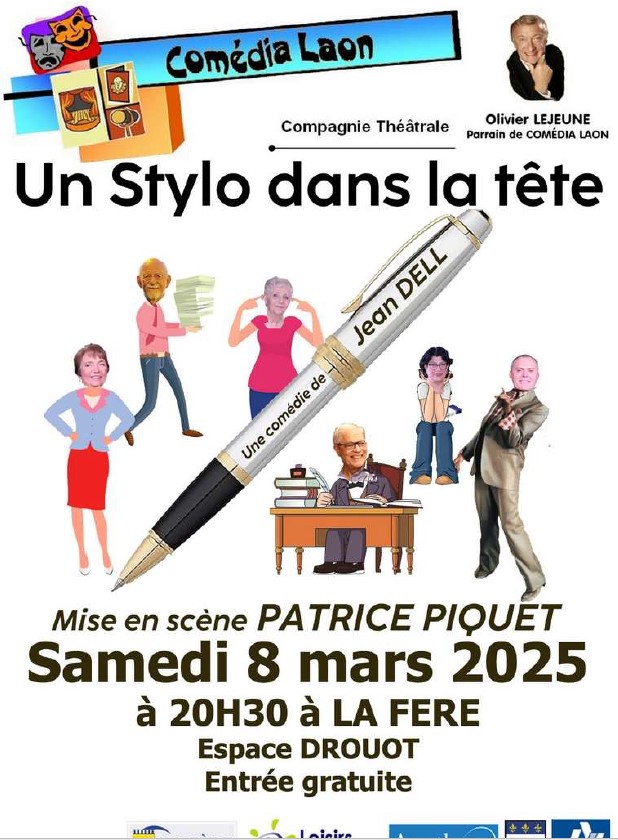 Théâtre un stylo dans la tête