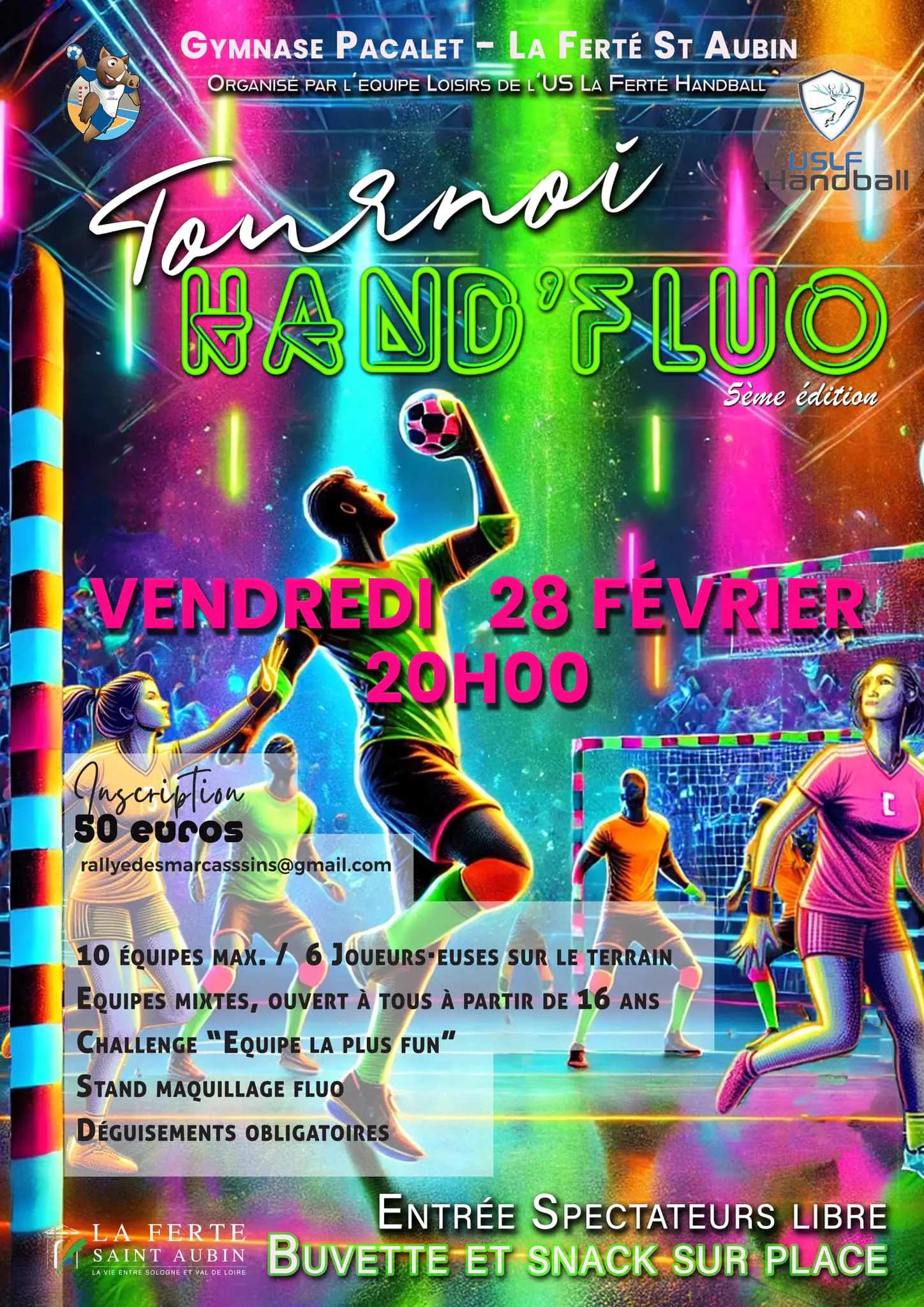 Tournoi Fluo de Handball