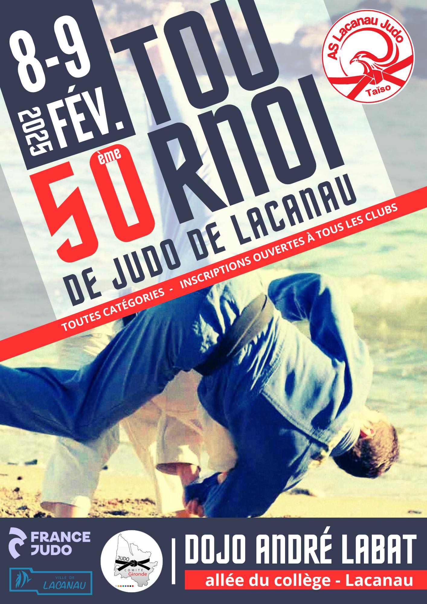 50ème tournoi de judo